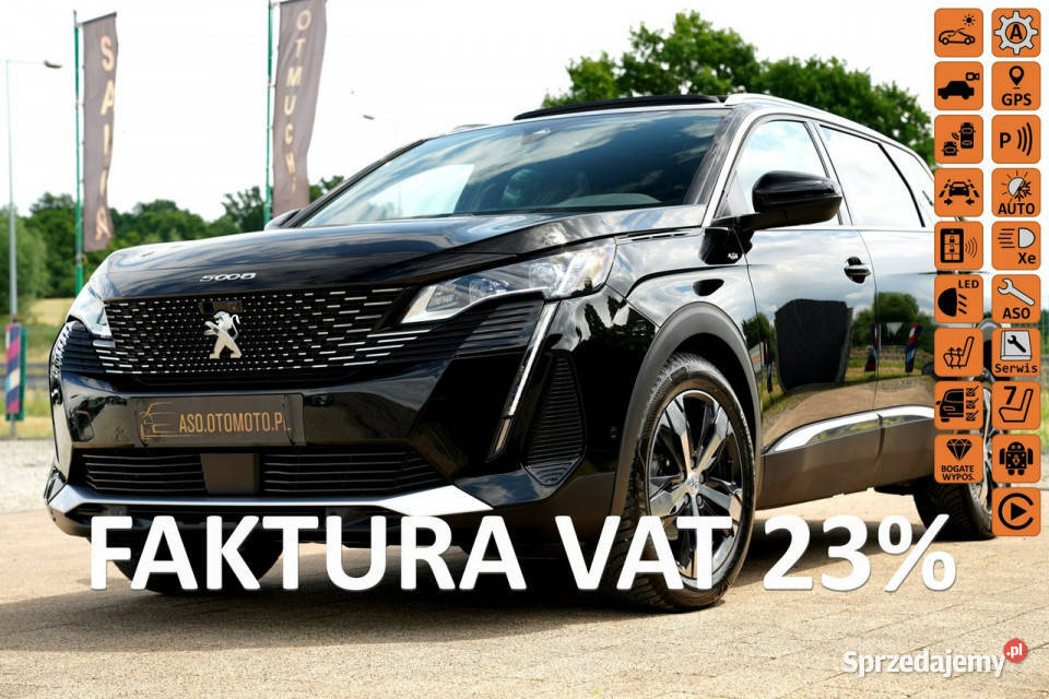 Peugeot 5008 GT kamera skora ALARM blis FUL LED Peugeot Otmuchów