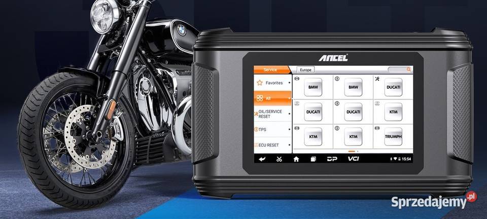 Skaner Diagnostyka motocykli Ancel MT500 jPolski Gdańsk sprzedam