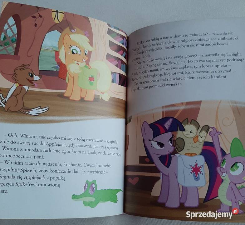 Książka dzieci My Little Pony Opowieści z śląskie Zabrzeg