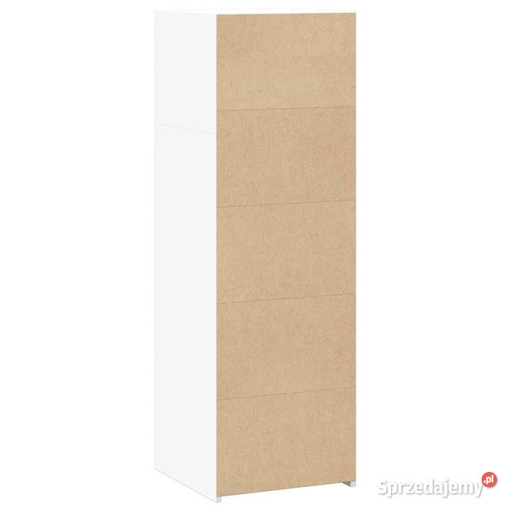 Wysoka szafka biała 40x41x124 materiał Pozostałe Warszawa