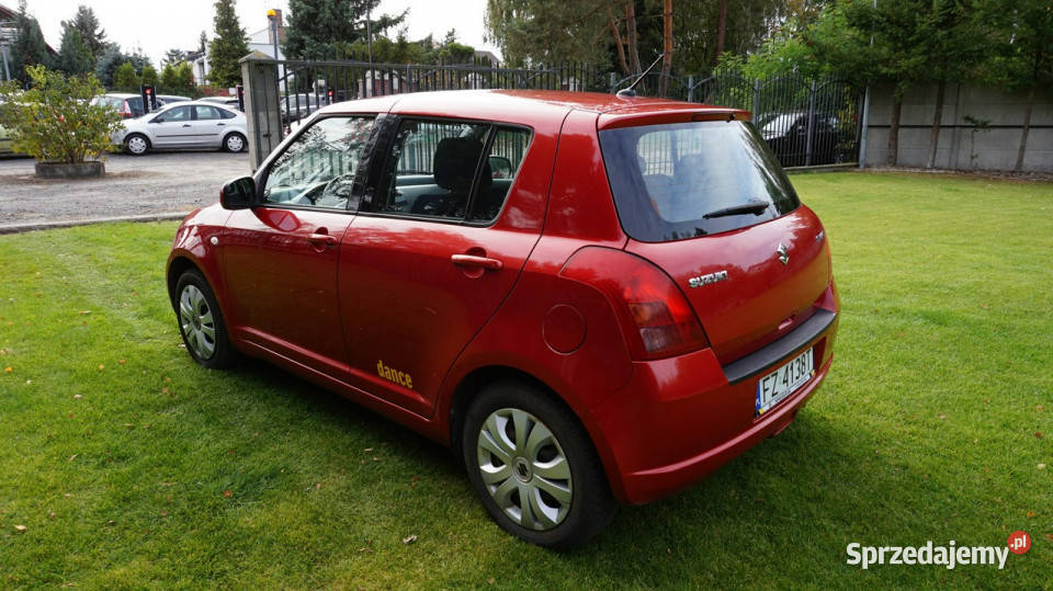 Suzuki Swift zarejestrowany ubezpieczony