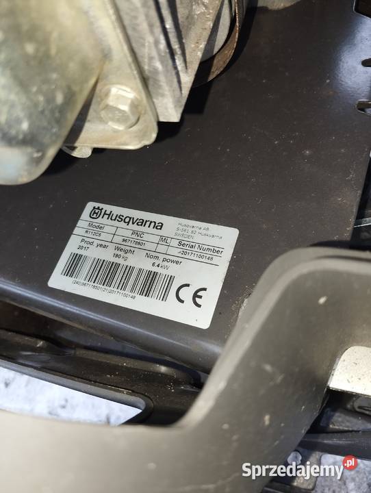 Traktorek kosiarka Husqvarna Rider R112 C 5 Gościeradów Ukazowy