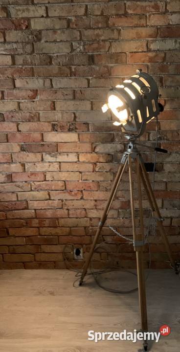 Lampa Vintage loft industrial PRL Poznań