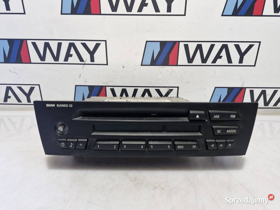6975015 BMW E90 E87 RADIO BUSINESS CD ORYGINAŁ osobowe dolnośląskie