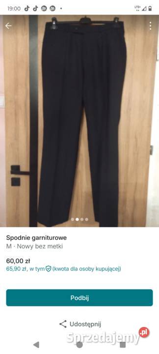 Spodnie męskie Odzież wyjściowa Skierniewice