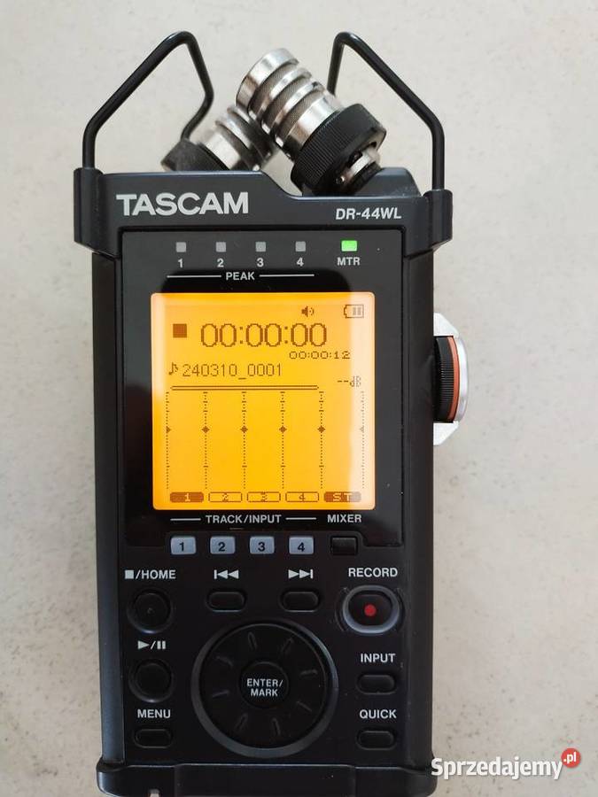 Tascam- DR-44 WL.  Rejestrator Cyfrowy