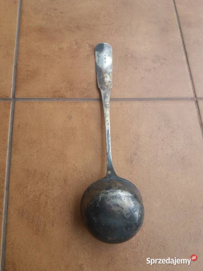 Chohla wazowa łyżka carska 1828 Lisew