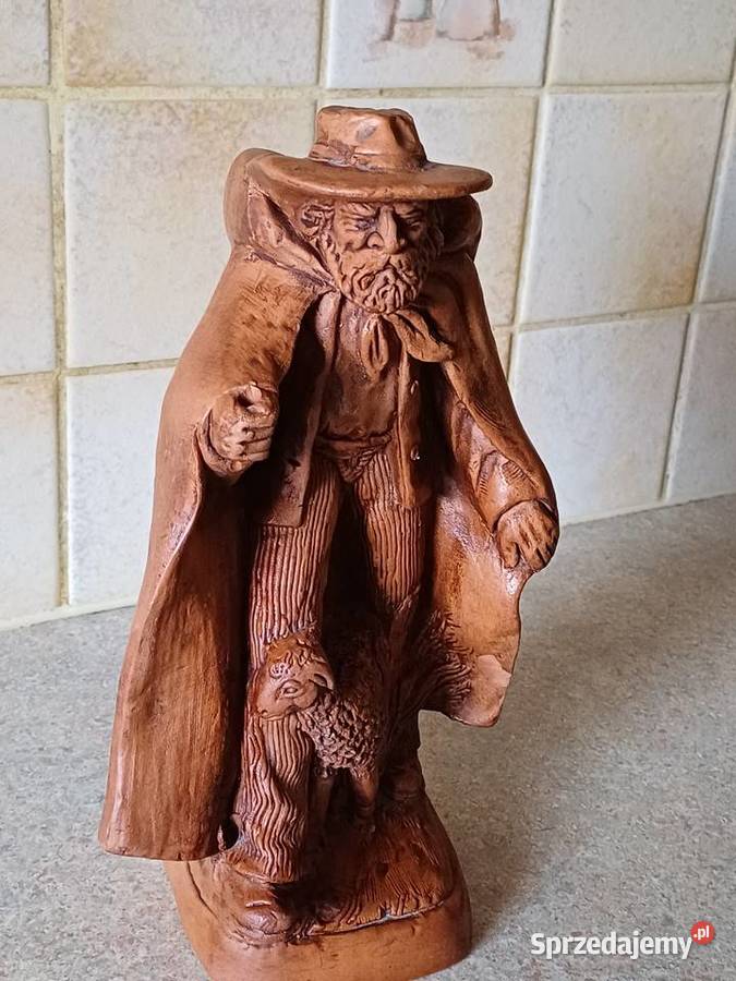 vintage figurka z terakoty Nowy Targ