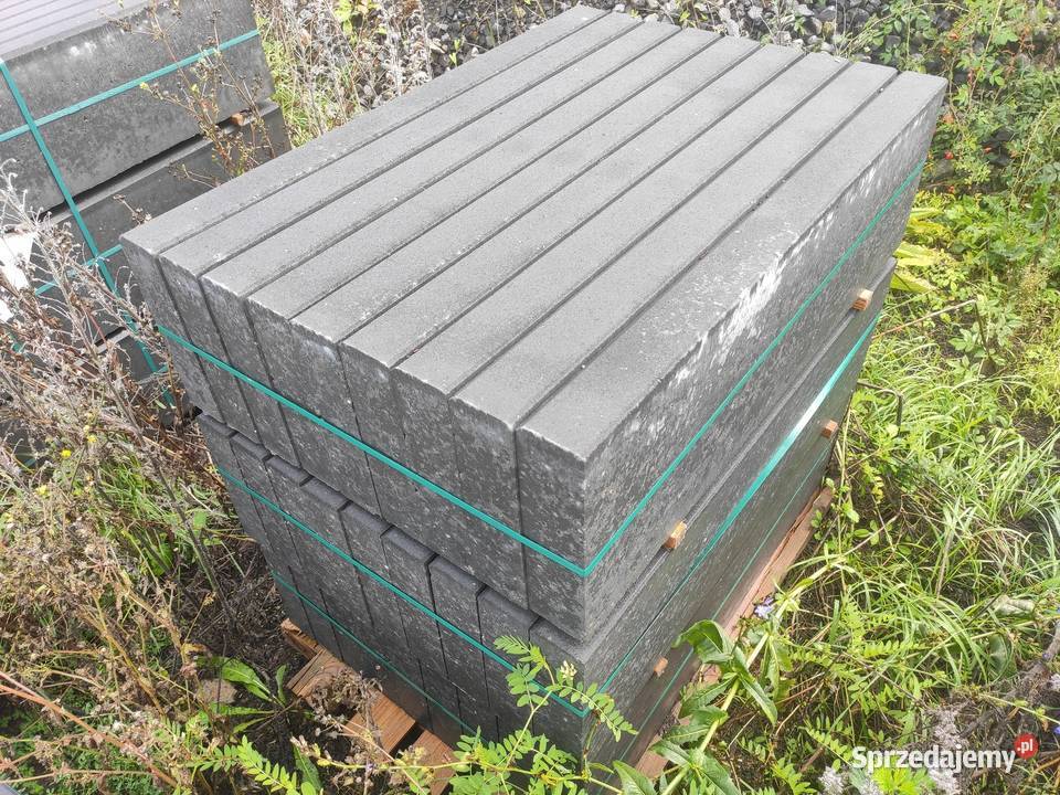 Obrzeża betonowe 20x6 grafitowe ogrodowe Opole