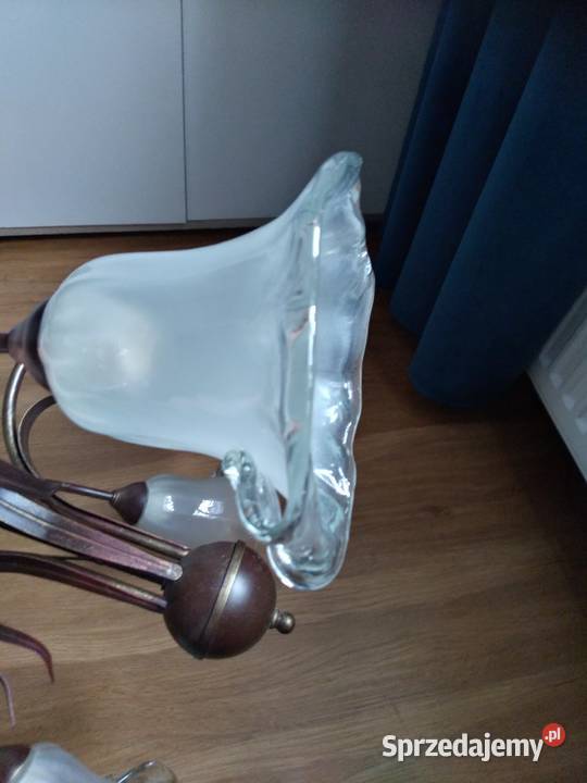 Lampa wisząca sufitowa żyrandol z motywem inny kolor dolnośląskie Oleśnica