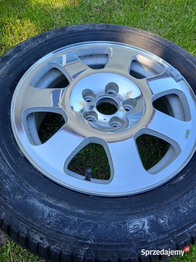 Felga aluminiowa et38 6j 15 h2 5x100 audi chrom aluminiowe Pułtusk
