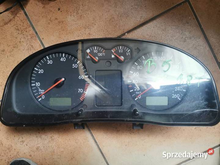 Licznik zegary 3B1919880X Passat B5 18T Wyposażenie wnętrza Margonin