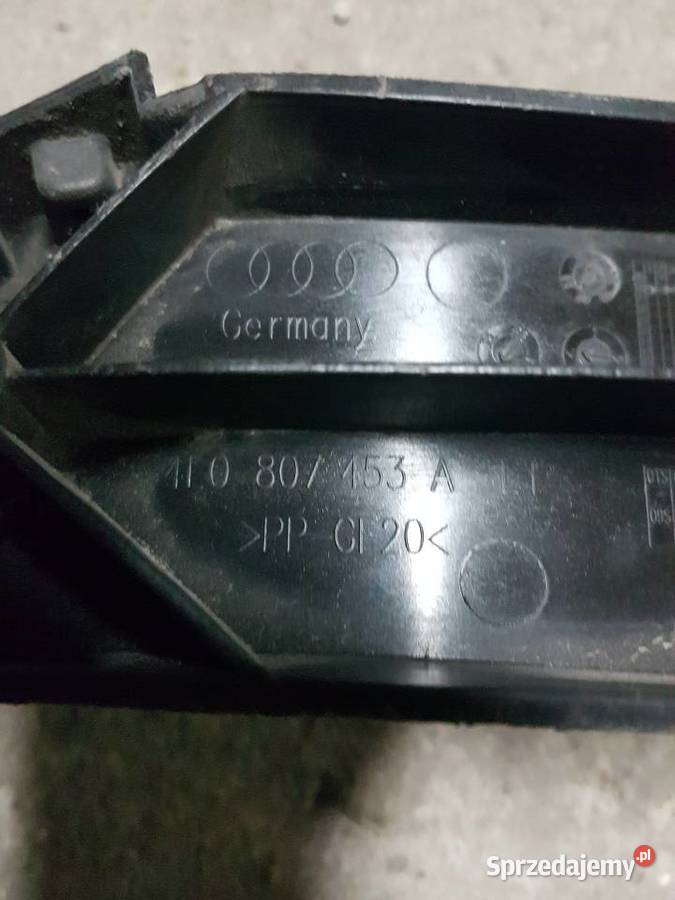 AUDI Q7 SLIZG ZDERZAKA WSPORNIK TYL LEWY Wzmocnienia, belki i wsporniki wielkopolskie Turek sprzedam