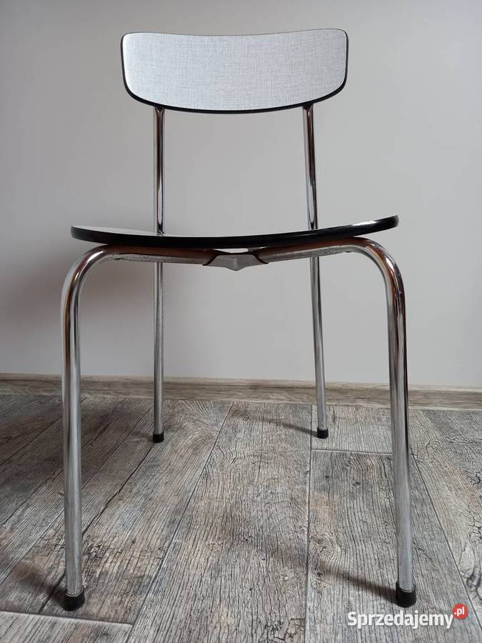 Unikatowe krzesło retro belgijskiej firmy tavo