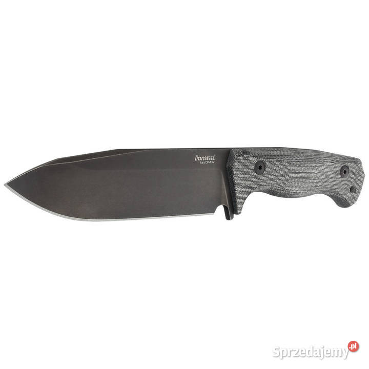 Nóż LionSteel Black Canvas Micarta Old Black CPM Akcesoria, narzędzia i noże sprzedam