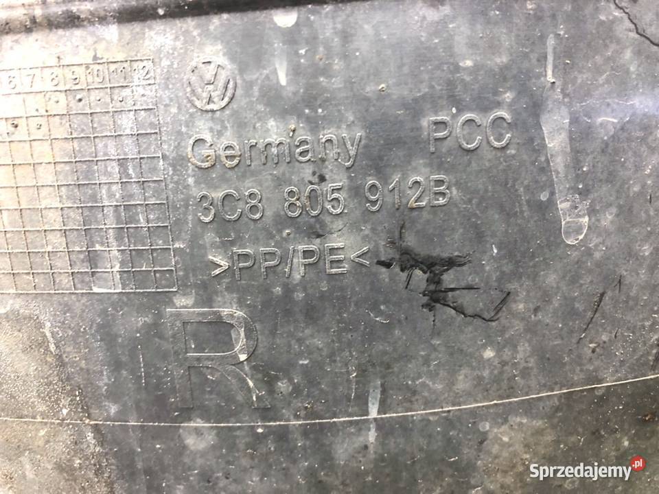 NADKOLE PRAWY PRZÓD VW CC B7 3C8805978