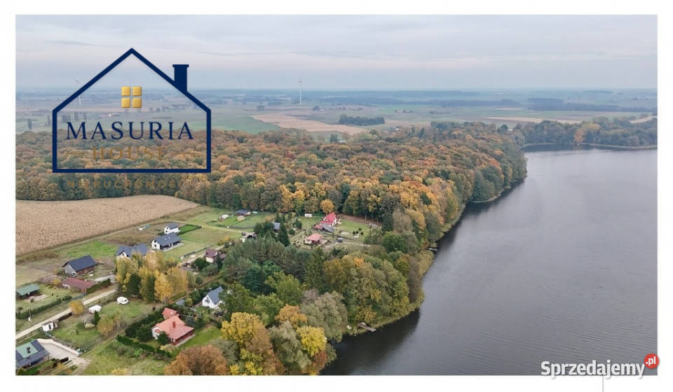 Działka rekreacyjna jeziorem Grunty i działki Trupel