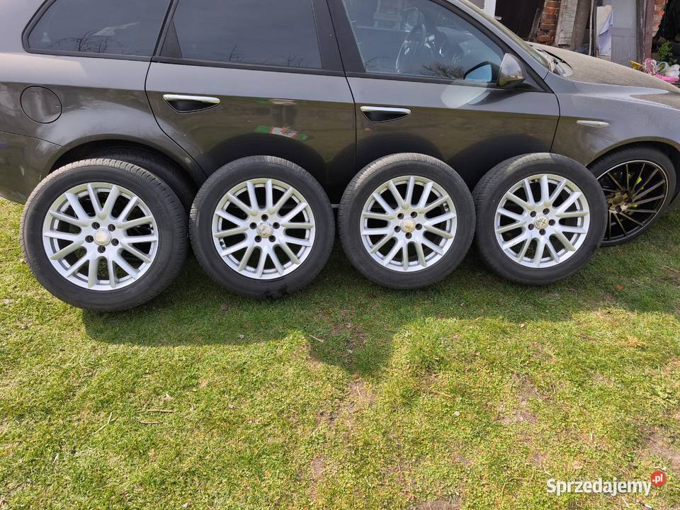Alufelgi 17 5x110 opony letnie Piotrków Trybunalski