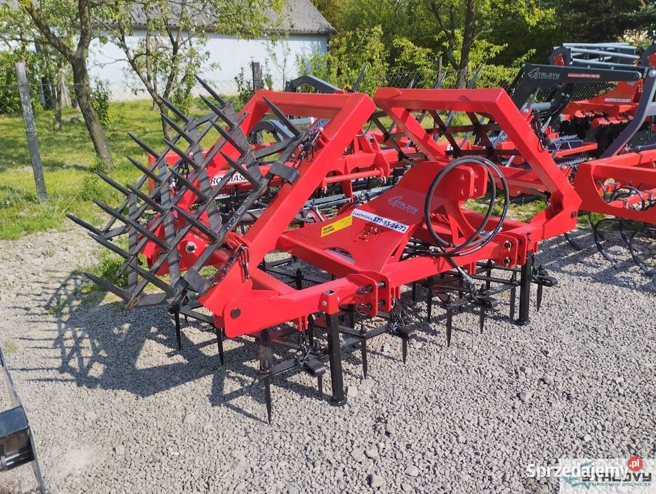 Brona polowa ciężka 4 polowa JBM hydraulicznie nieuszkodzony Pozostałe Barchaczów