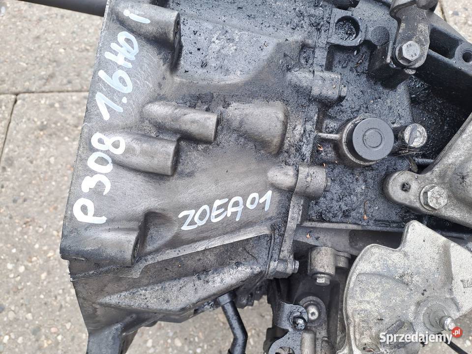 Peugeot 308 16 HDi skrzynia biegów kod 20DP50 Rok produkcji 2010 Jastrzębie-Zdrój
