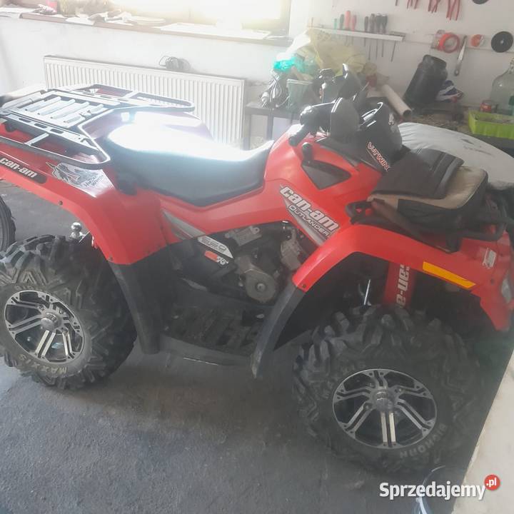 Quad Canam Outlander nieuszkodzony Motoryzacja Myślenice sprzedam