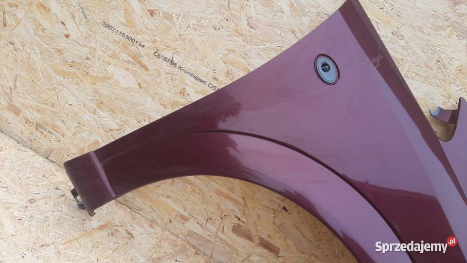 błotnik prawy lewy Opel Meriva A lak Z594 Dębno