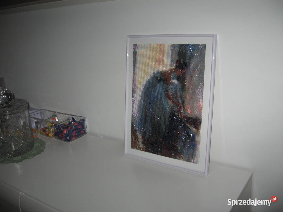 Obrazek haft diamentowy Baletnica warmińsko-mazurskie Olsztyn