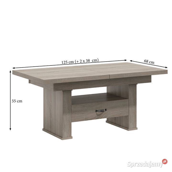 ŁAWA ŁAWOSTÓŁ ROZKŁADANY PODNOSZONY Z SZUFLADĄ 55cm Radomsko
