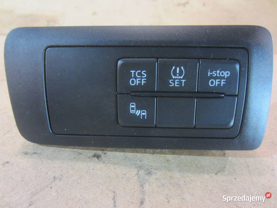 panel przełączników kontrola trakcji mazda cx 5 panele sterowania, przełączniki Wyposażenie wnętrza Szczecin