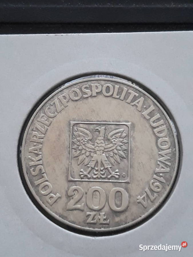 200 XXX Lat PRL 1974 r 7 około mennicze Konin