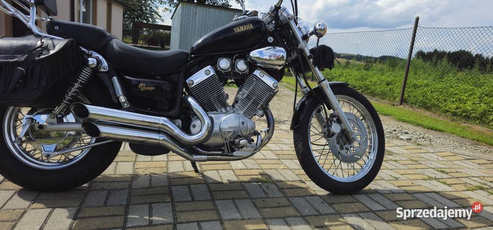 Yamaha Virago XV535 2 komplet kluczyniski czarny Libusza