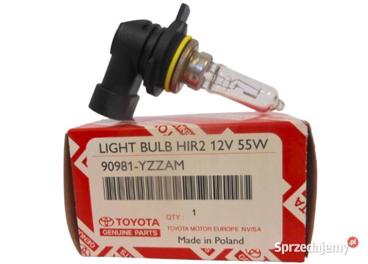 TOYOTA Zarowka halogenowa HIR2 90981YZZAM OE osobowe sprzedam