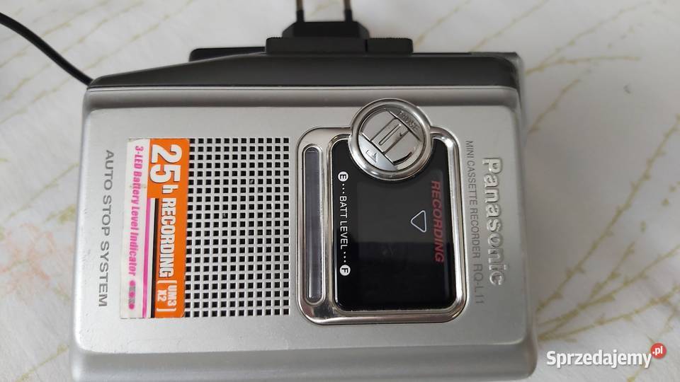 walkman dyktafon panasonic RQL11