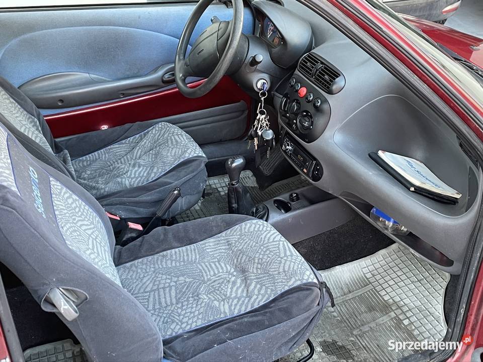 Fiat Seicento 11 mpi 55 Wspomaganie Elektryczne Rok produkcji 2002 Seicento Będzin sprzedam