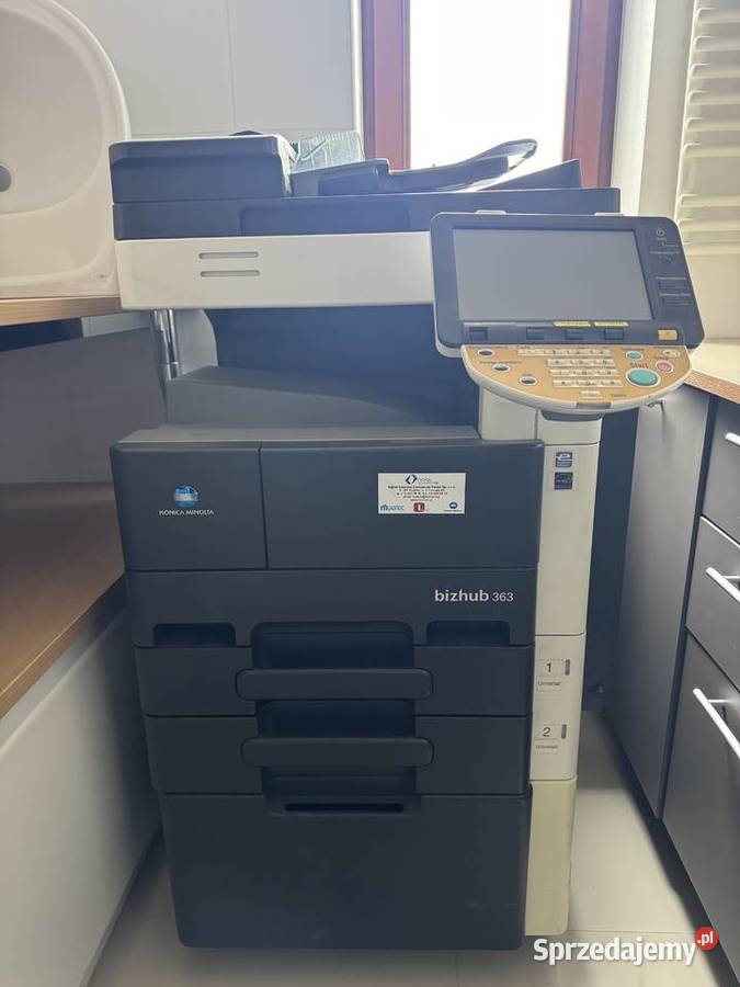 Syndyk sprzeda drukarkę Konica Minolta bizhub Warszawa