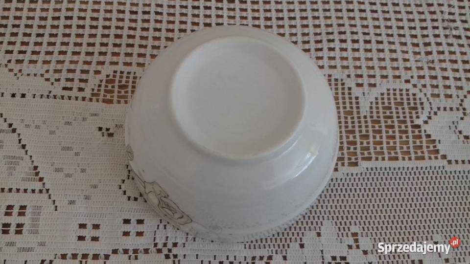 Salaterki fajansowe z różą do sprzedania sprzedam