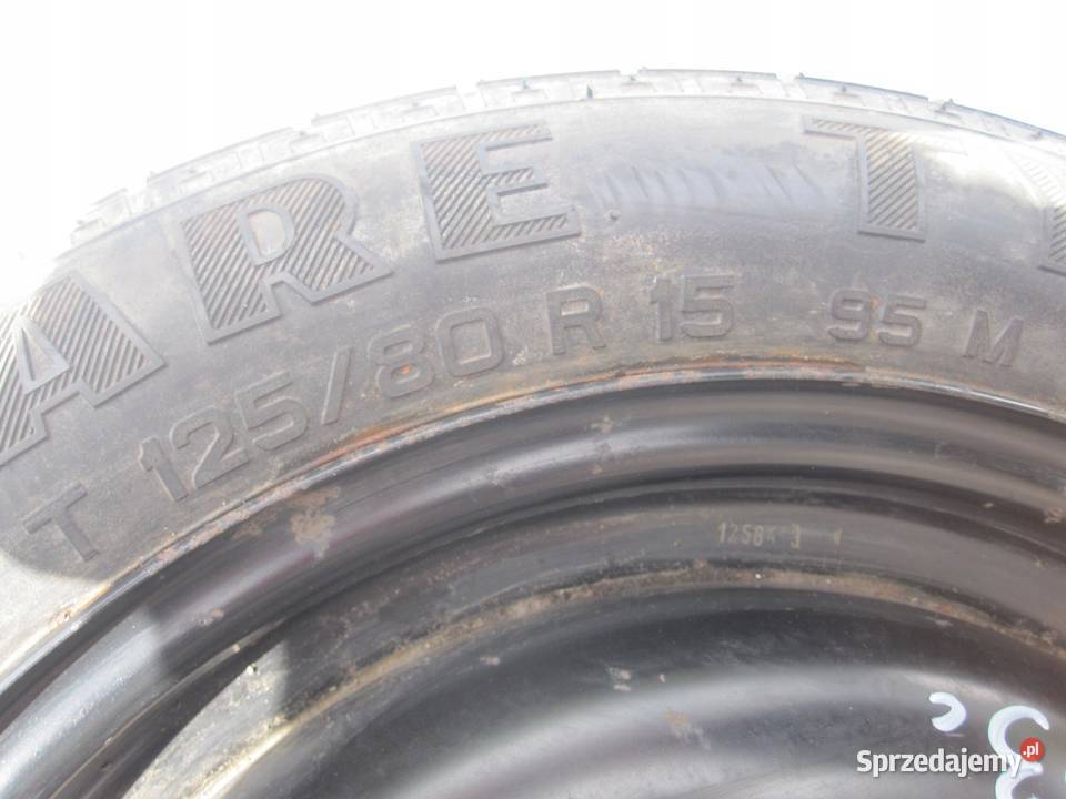 FORD FOCUS MK1 I koło dojazdowe 1258015 95M Koła dojazdowe