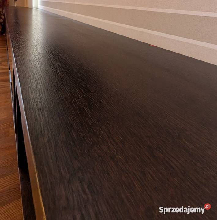 Drewniana szafka RTV 50cm śląskie Będzin