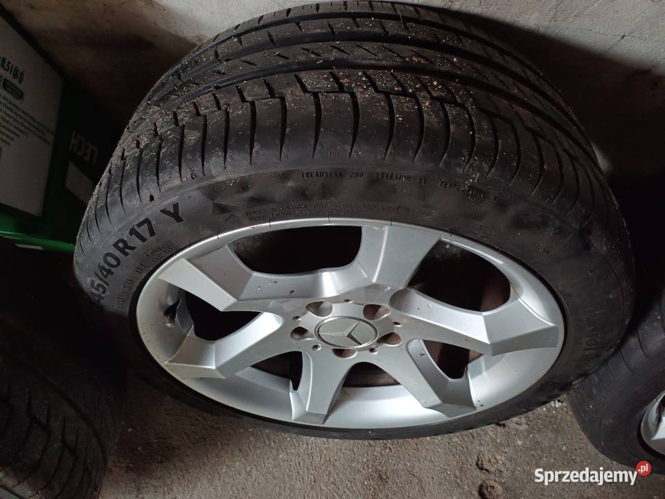 Alufelgi Mercedes 17 5x112 dolnośląskie