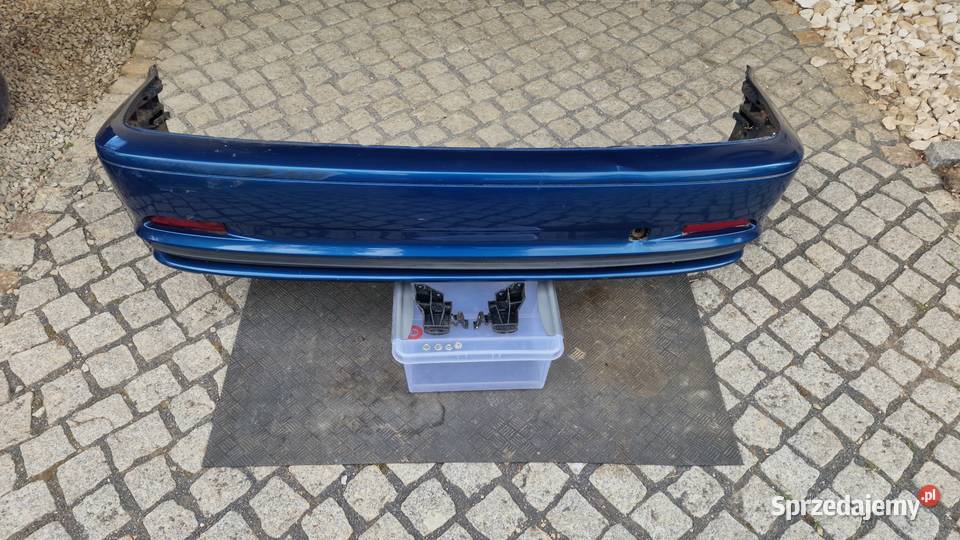 Zderzak tył OEM BMW E46 Coupe Topasblau Metallic Nowy Sącz sprzedam