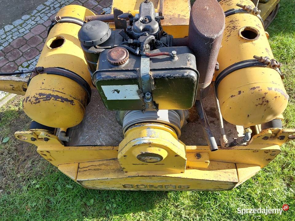 2x zagęszczarka walec skoczek wacker bomag Mszana Górna