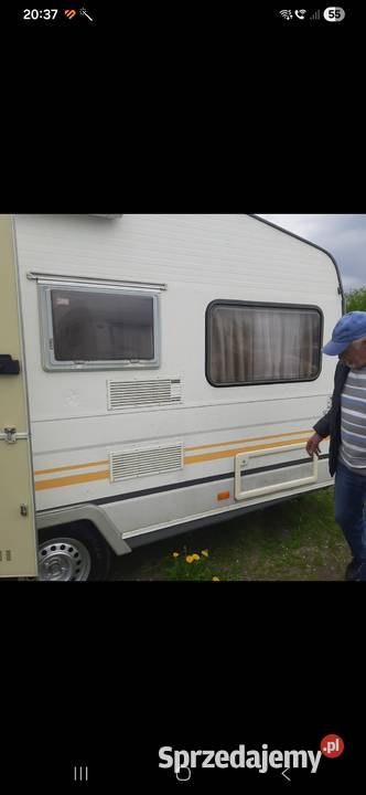 Przyczepa Knaus wygodna 45 osobowa Grzybno sprzedam