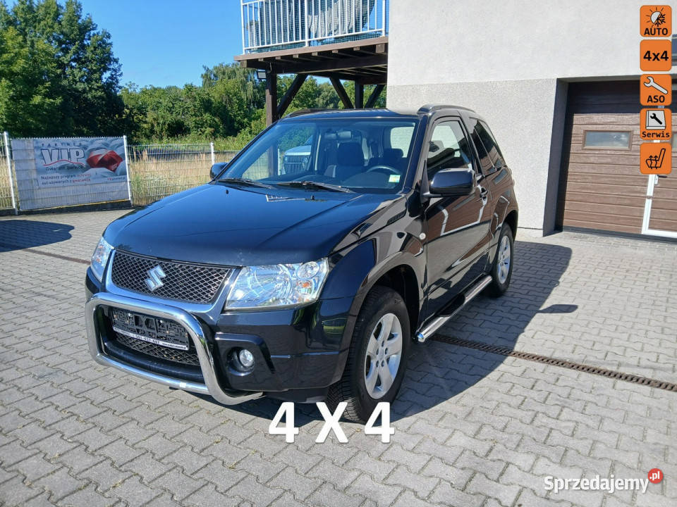Suzuki Grand Vitara 16i 4X4 alufelgi klimatronik benzyna Gryfino