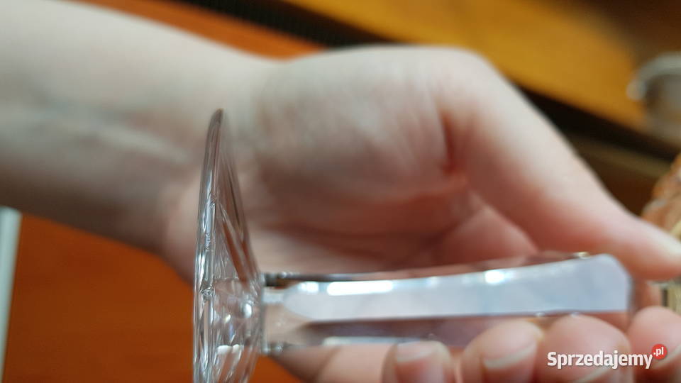 Kryształowe kieliszki do szampana Antyki, Sztuka, Kolekcje śląskie