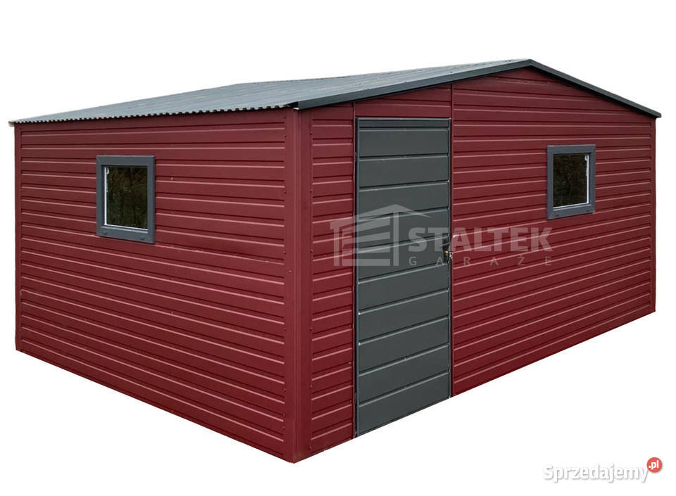 Schowek Domek ogrodowy 5x4m drzwi Antracyt Szczecinek