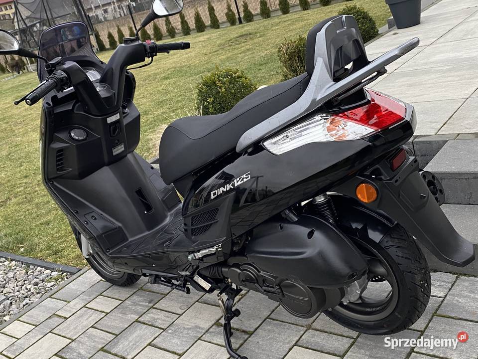 Skuter Kymco Dink 125 KATB 2015r stan transport mazowieckie Siedlce sprzedam