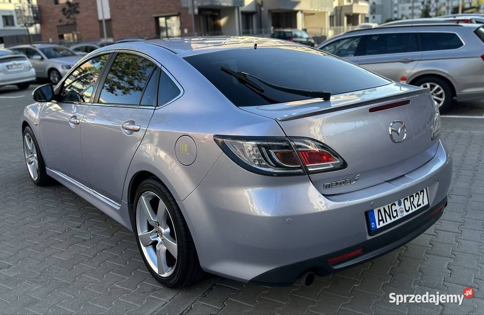 Mazda 6 25 benzyna Sport Dynamic 2008r Zadbana sprowadzony Szczecin