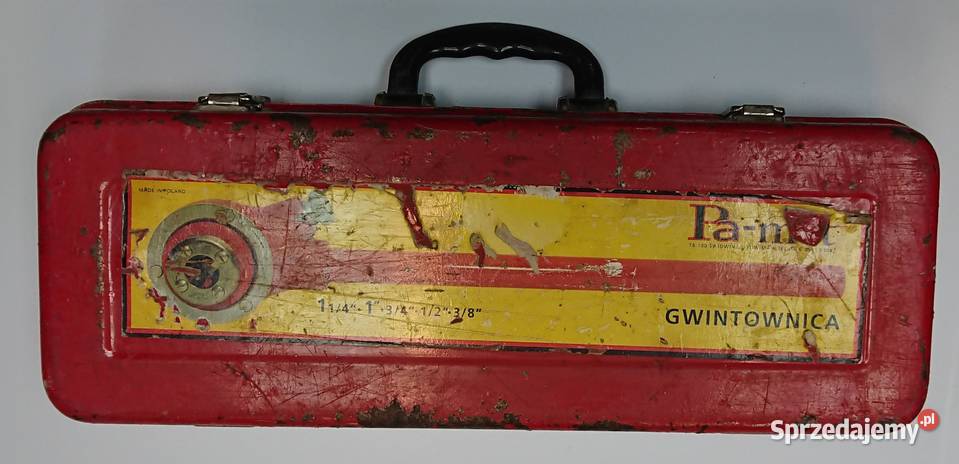 Gwintownica ręczna PaMet Pamet 38 1 14 używana zachodniopomorskie