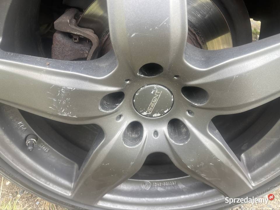 Felgi dezent TB Graphite 5x112 r18 ZAMIENIĘ Makowice