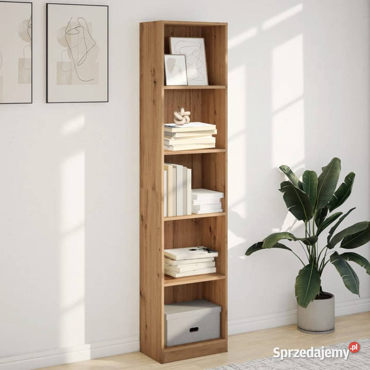 Regał dąb artisian 40x24x176 materiał mazowieckie Warszawa